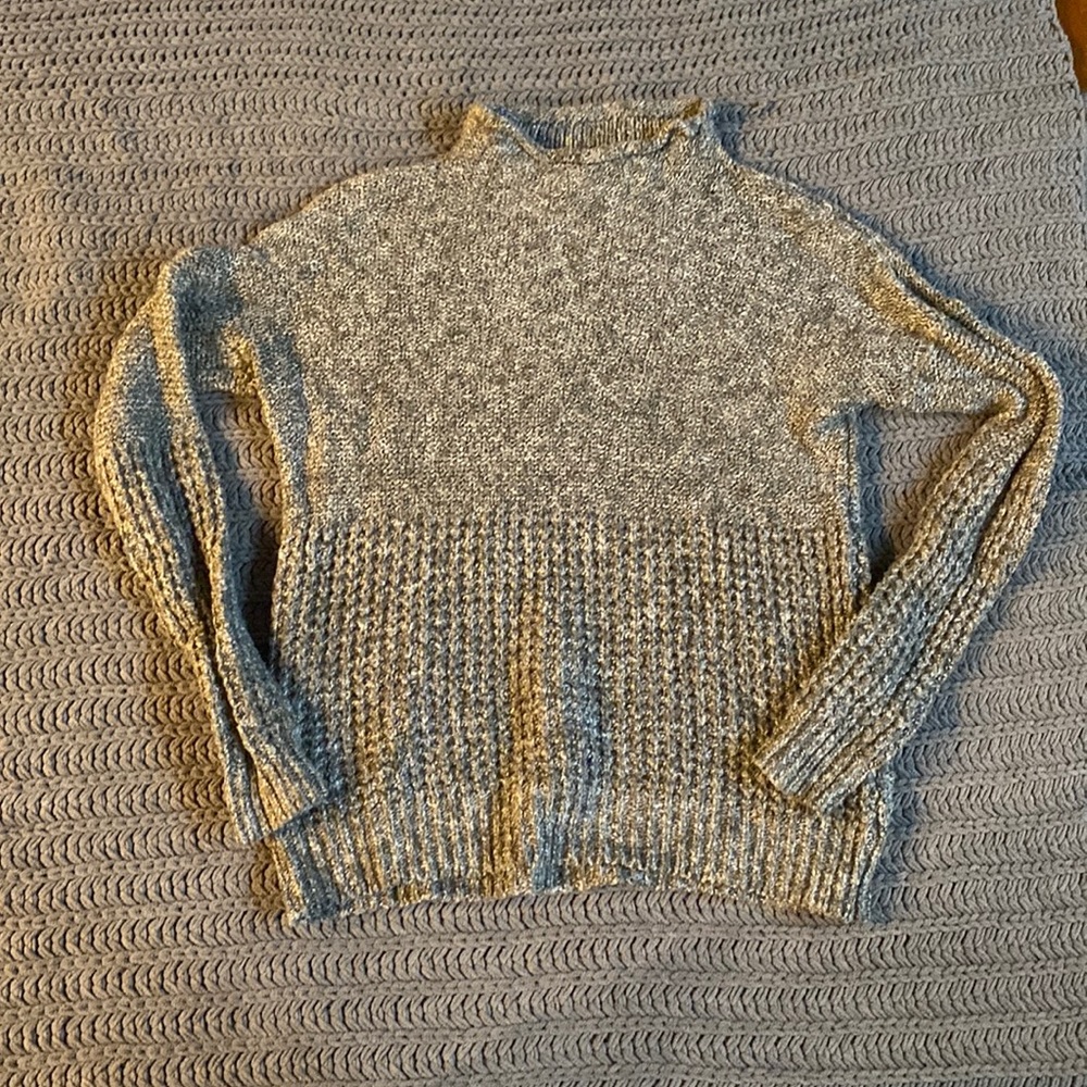 American eagle knit sweater with long neck